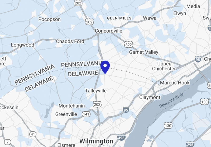 North Wilmington Map
