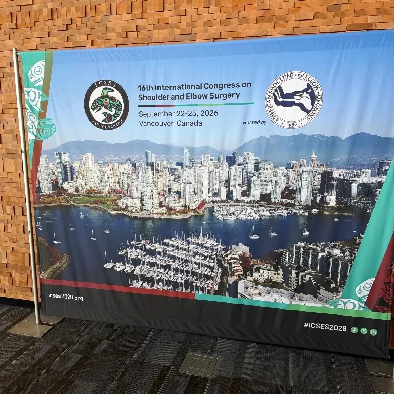 International congress of shoulder and elbow surgery conference banner